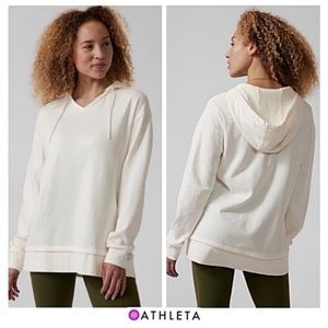 {Athleta} Sundown Alliance Hoodie | white sz M